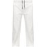 Mens Cotton Beach Solid Color Loose Fit Drawstring Straight Pants