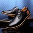 Men Large Size Office & Career Split Joint Leather Formal Shoes