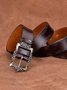 Vintage Cowhide Leather Belt