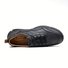 Men Hand Stitching Leather Non-slip Casual Shoes