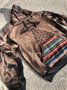Brown Vintage Cotton-Blend Sweatshirt