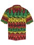 Men's Tribal Shirt Collar Vintage African Pattern Shirts