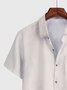 Square Neck Abstract Casual Shirts
