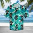 Shawl Neck Dog Printed Hawaiian Shirts