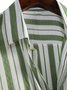 Men's Striped Basic Shirt
