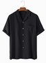 Men's  New Style Short Sleeve Casual Loose Shirt