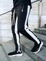 Casual Color-block Paneled Jogging Pants