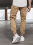 Solid Chino Jogger Casual Casual Casual Pants