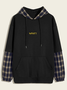 Fashion casual men's hooded sweater
