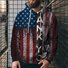 Hooded Casual Usa/Us/American Sweatshirt