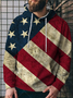 Long Sleeve Usa/Us/American Casual Sweatshirt