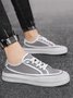 Casual Simple Lace-up Sneakers