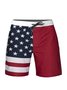 Flag Graphic Men's Casual Beach Shorts