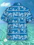 Men's Hibiscus Flower Print Casual Cool Breathable Hawaiian Short Sleeve Shirt