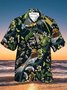 Men's Casual Vacation Breathable Short Sleeve Hawaiian Shirt
