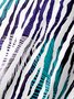 Men's Geometric Stripe Print Casual Short Sleeve Hawaiian Shirt