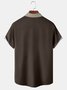 Men's Casual Short Sleeve Hawaiian Shirt with Chest Pocket