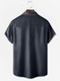 Men's Coconut Tree Print Anti-Wrinkle Moisture Wicking Fabric Lapel Short Sleeve Hawaiian Shirt
