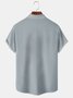 Men Casual Summer Halloween Polyester Lightweight Micro-Elasticity Regular Fit Short sleeve Shirt Collar shirts