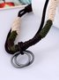 Men's Vintage Hemp Rope Braided Vintage Necklace