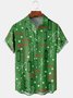 Geometric Casual Winter Printing Lightweight Regular Fit Regular H-Line Shirt Collar shirts for Men