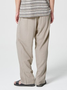 Cotton And linen Style American Casual Basic Wild linen Trousers