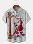 Men's Christmas Collection Casual Short Sleeve Shirt with Chest Pocket