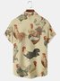 Men's Casual Short Sleeve Hawaiian Shirt with Chest Pocket