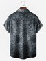 Casual Summer Halloween Micro-Elasticity Vacation Buttons H-Line Shirt Collar Regular Size shirts for Men