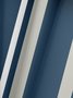Casual Art Collection Gradient Geometric Stripes Color Block Pattern Lapel Button Long Sleeve Print Polo Shirt