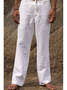 Cotton linen style American linen casual pants