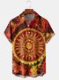 Floral Tie Dye Pocket Short Sleeve Shirt