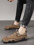 Mens‘s Plus Size Split Joint Slip On Leather Shoes