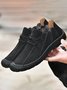 Plus Size Split Joint Slip On Casual Leather Shoes
