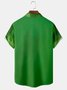 Shamrock Chest Pocket Short Sleeve Bowling Shirt