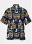 Coconut Tree Short Sleeve Hawaiian Shirt
