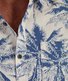 Tropical Floral Print Short Sleeve Resort Shirt