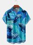 Walrus Chest Pocket Short Sleeve Hawaiian Shirt
