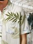 Tropical Plants Short Sleeve Resort Shirt