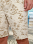 Hawaiian Coconut Tree Beach Shorts