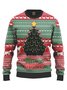 Ugly Christmas Cats Crew Neck Sweatshirt