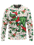 Ugly Christmas Dinosaur Crew Neck Sweatshirt