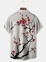 Ukiyo-e Chest Pocket Short Sleeve Shirt