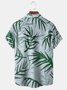 Cat Guitar Chest Pocket Short Sleeve Hawaiian Shirt