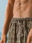 Striped Drawstring Bermuda Short
