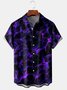 Big Size Flame Chest Pocket Short Sleeve Casual Shirt