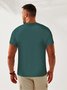 Turtle Crew Neck Casual T-Shirt