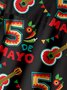 Cinco de Mayo Chest Pocket Short Sleeve Shirt