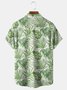 Monstera Deliciosa Chest Pocket Short Sleeve Hawaiian Shirt