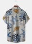 Conches Chest Pocket Short Sleeve Hawaiian Shirt